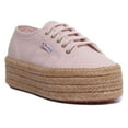 thumbnail image 1 of Superga 2790 COTROPEW Women's Platform Sole With Rope Around Sneakers In Pink Size 10.5, 1 of 6
