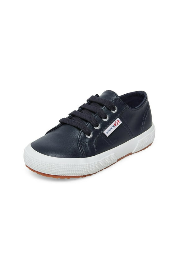 2790 NAPPALEAJ Classic Lace-Up Low Top Sneaker NAVY LEATH