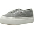 thumbnail image 1 of Superga Unisex Low-Top Platform Lace Up Tennis Shoes Sneakers Sage Grey (Grey Sage, 37 EU/6.5 M US), 1 of 8