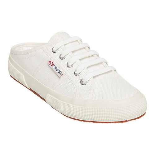 Superga canvas mule sneakers hotsell