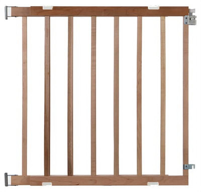 Supergate Wood Expandable Stairway Swing Gate For The Top Of Stairs
