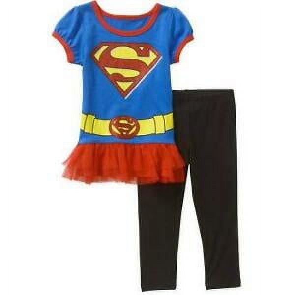 Big Girls' 3-Piece Set – Animal Print High/Low Tunic, Heart Necklace, & Button-Detail Leggings