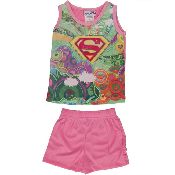 Supergirl - 2 Piece Toddler Sleep Set - 3T