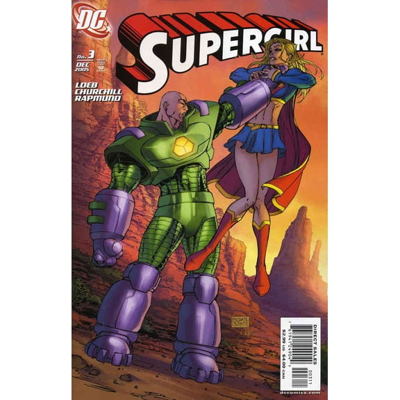 Supergirl (4th Series) #3A VF ; DC Comic Book