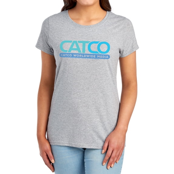 Supergirl Catco Logo Women's T Shirt, Athletic Heather, Small
