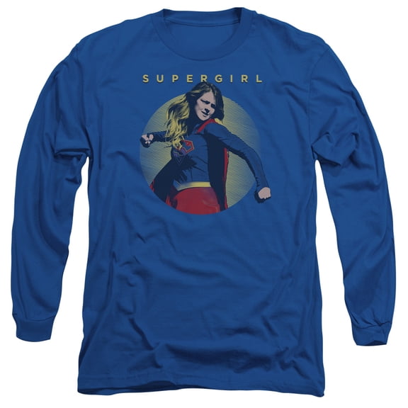 Supergirl - Classic Hero - Long Sleeve Shirt - Large