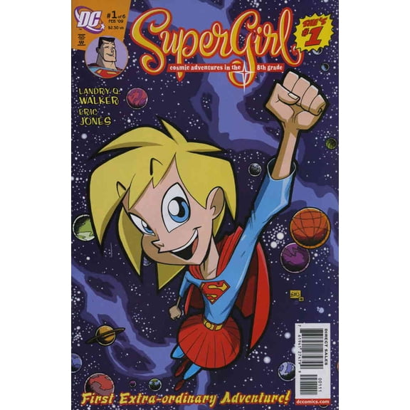 Supergirl: Cosmic Adventures in the 8th Grade #1 VF ; DC Comic Book