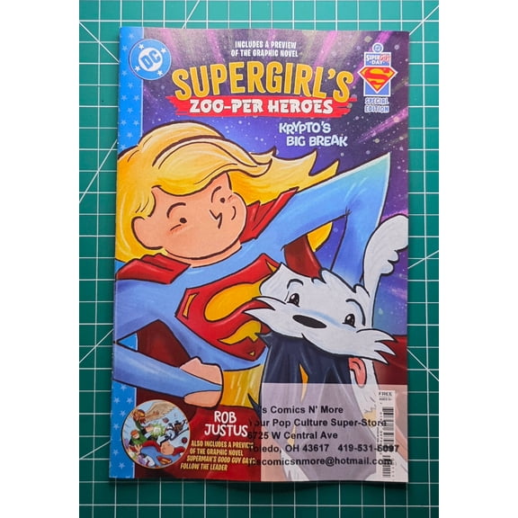 Supergirl Day 2026: Supergirl's Zoo-Per Heroes Krytpo's Big Break #1 Comic Book