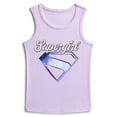 thumbnail image 1 of Supergirl Girls Crest Mineral Wash Graphic Tank Top, Sizes 4-16, 1 of 3