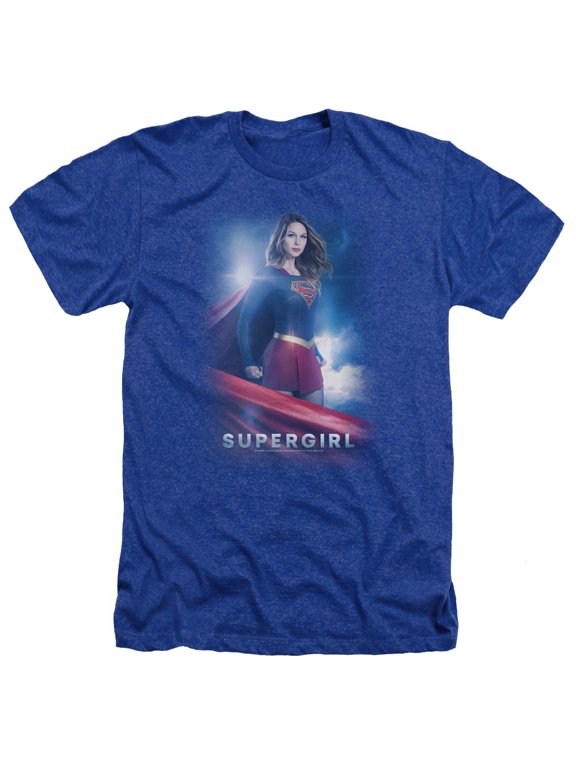 Supergirl - Kara Zor El - Heather Short Sleeve Shirt - Small