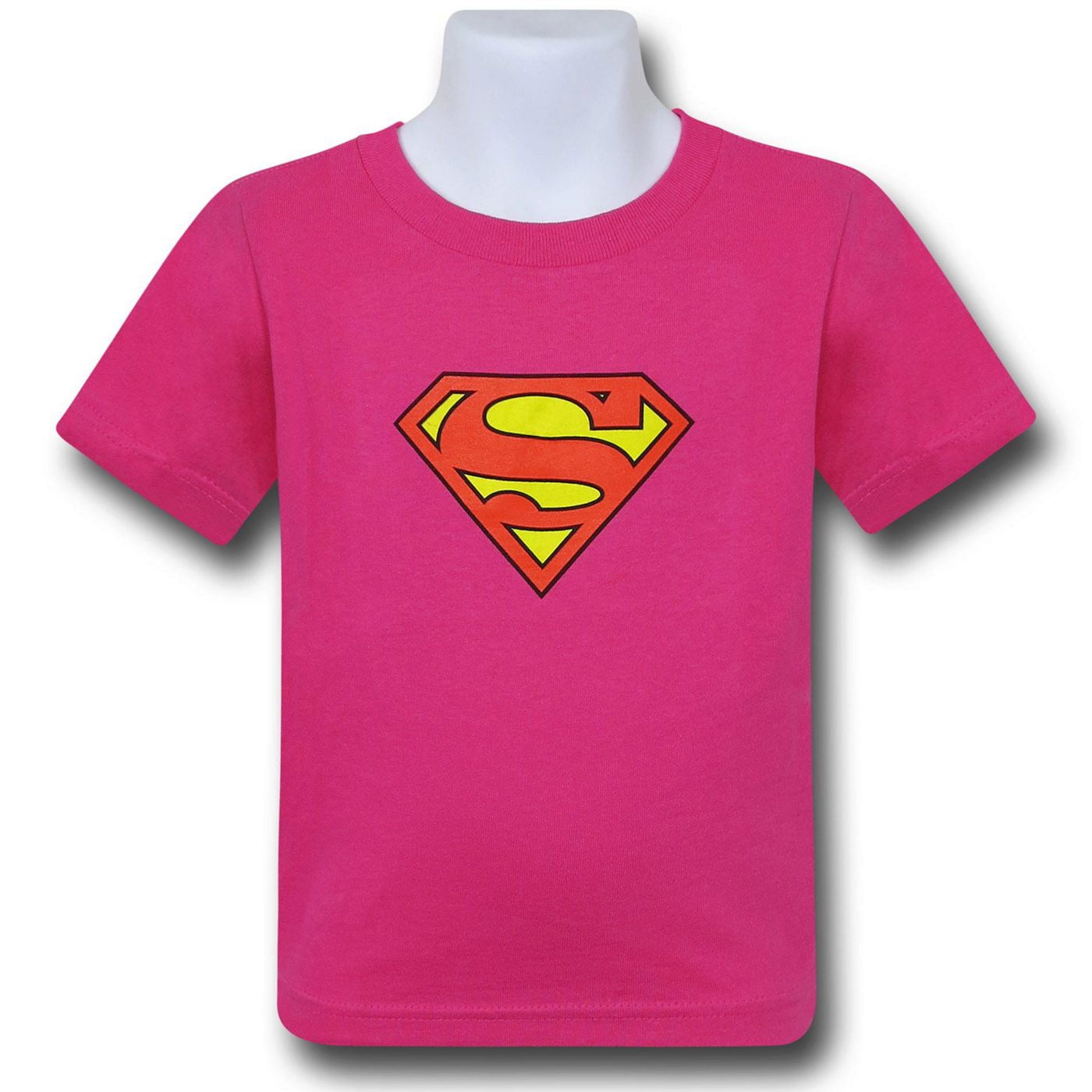 Supergirl Printed Pink Supergirl Shirt DC Comics Supergirl Logo