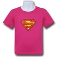 thumbnail image 1 of Supergirl Kids Pink Symbol T-Shirt-Toddler 4T, 1 of 7