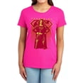 thumbnail image 1 of Supergirl Ready Set Women's T Shirt, Hot Pink, Large, 1 of 6