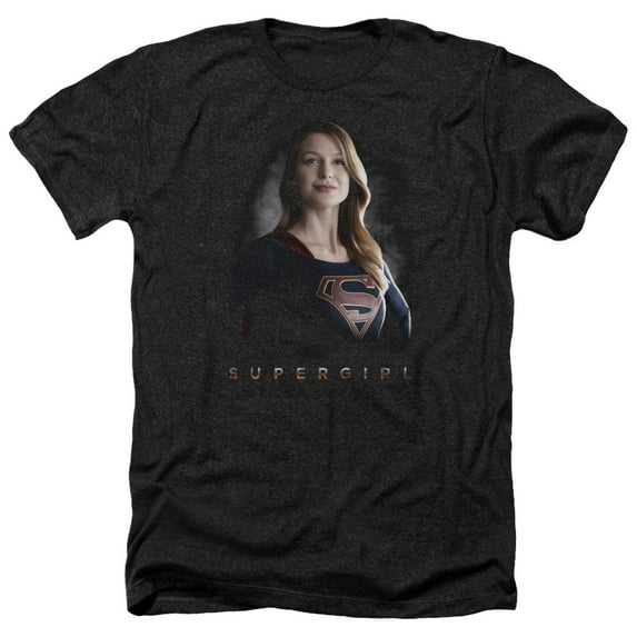 Supergirl - Stand Tall - Heather Short Sleeve Shirt - Large