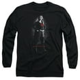 thumbnail image 1 of Supergirl Supergirl Noir Long Sleeve Adult 18/1 T-Shirt Black, 1 of 1