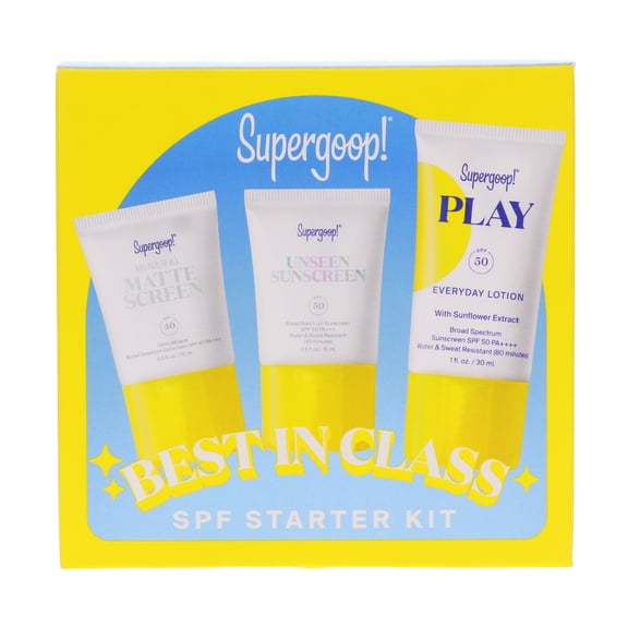 Supergoop! Best In Clas SPF Starter Kit