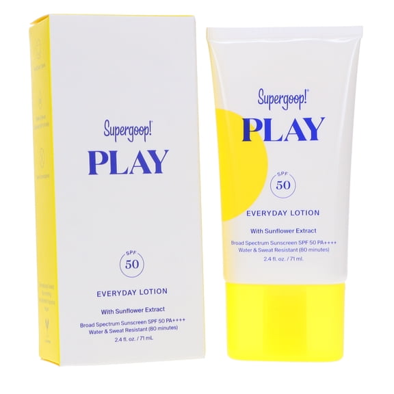 Supergoop! PLAY SPF 50 Everyday Lotion with Sunflower Extract 2.4 oz