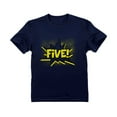 thumbnail image 1 of Superhero 5th Birthday Tstars T-shirt for Boys - Celebrate Five Years with Fun - Perfect Birthday Gift - Comic-Themed Party Tee - Unique Graphic Design for Kids, 1 of 3