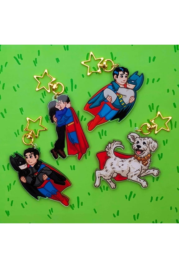 Superhero Acrylic Keychains (1 keychain)