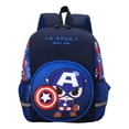 thumbnail image 1 of Superhero Backpack,Lightweight School Backpack with Multiple Compartments,Cartoon Student Bookbag for Boys,Elementary School Travel Backpack with Side Mesh Pockets, 1 of 6