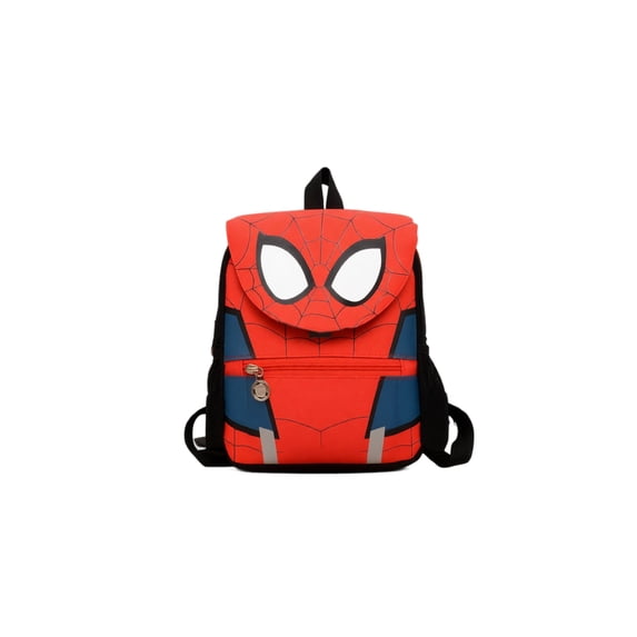 Superhero Cartoon Backpack Hero Spider Pattern Student Bookbag with Large Capacity for School Outdoor Travel Adventure Daily Commuting