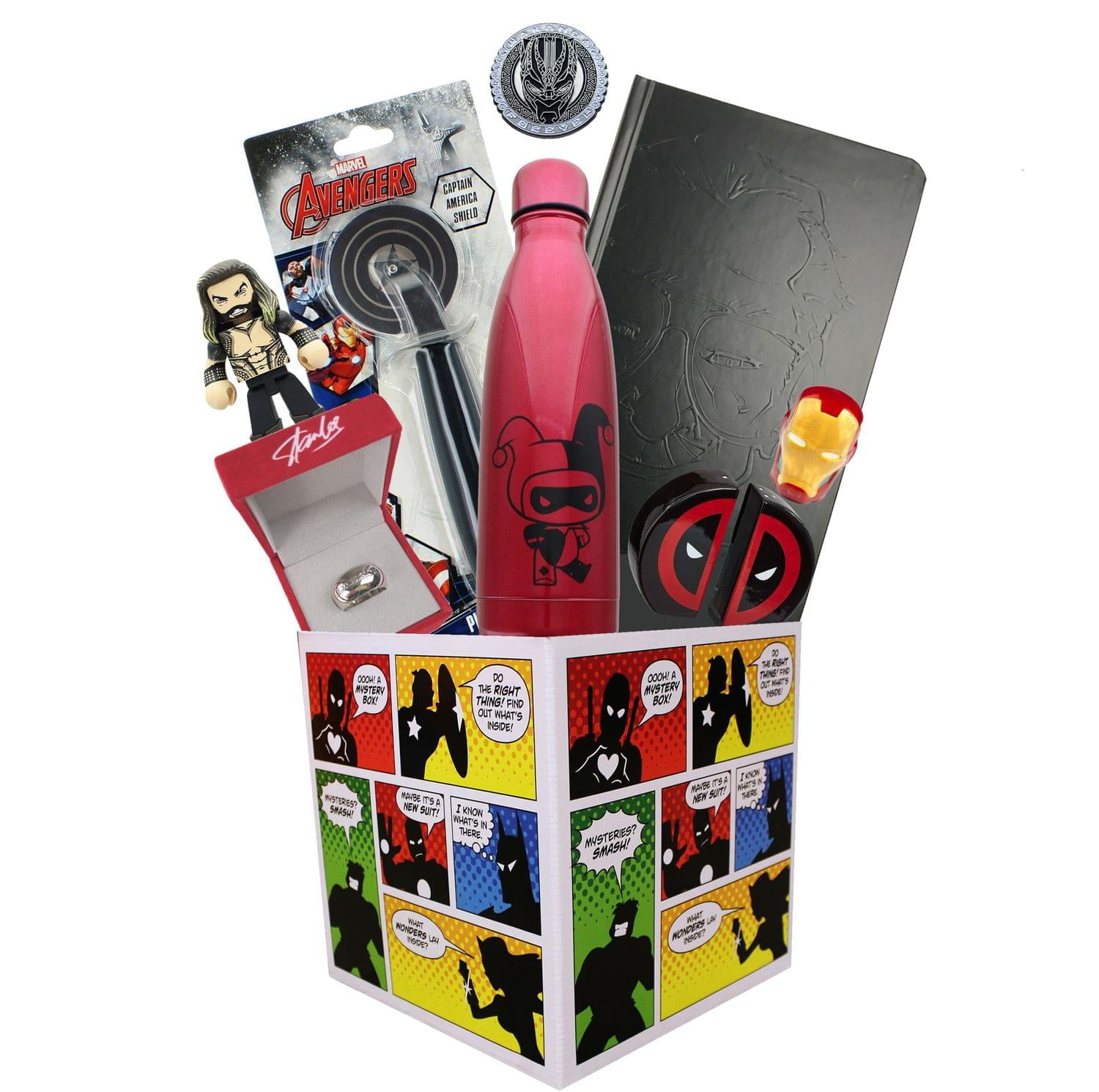 Superhero Collectibles LookSee Box with Metal Figurine