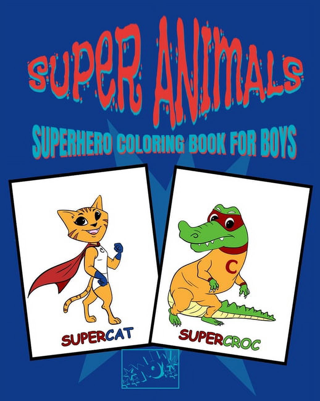 Beach Kids 12 Bulk Superhero coloring Books for Boys Ages 4-8 - Assorted 12 coloring  Books Featuring Spiderman, Batman, Avengers, P