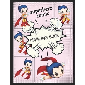 Superhero Comic Drawing Book: Create your own superhero comics., (Paperback)