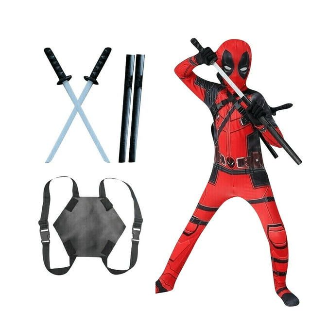 Superhero Cosplay Costumes, Daedpool Suits Deadpool Cosplay Jumpsuits