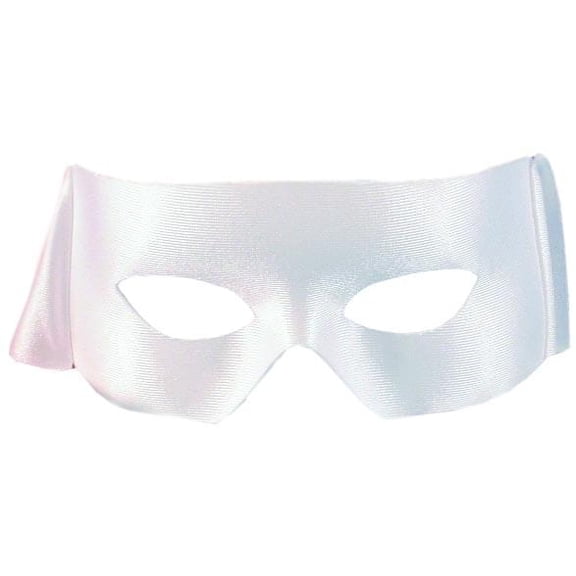 Superhero Costume Accessory Mask - White