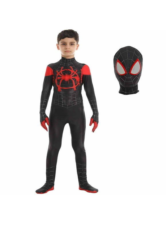 Superhero Costume -Suits Kids Spider Costume for Kids Halloween Costume Superhero Cosplay Costume for Kids
