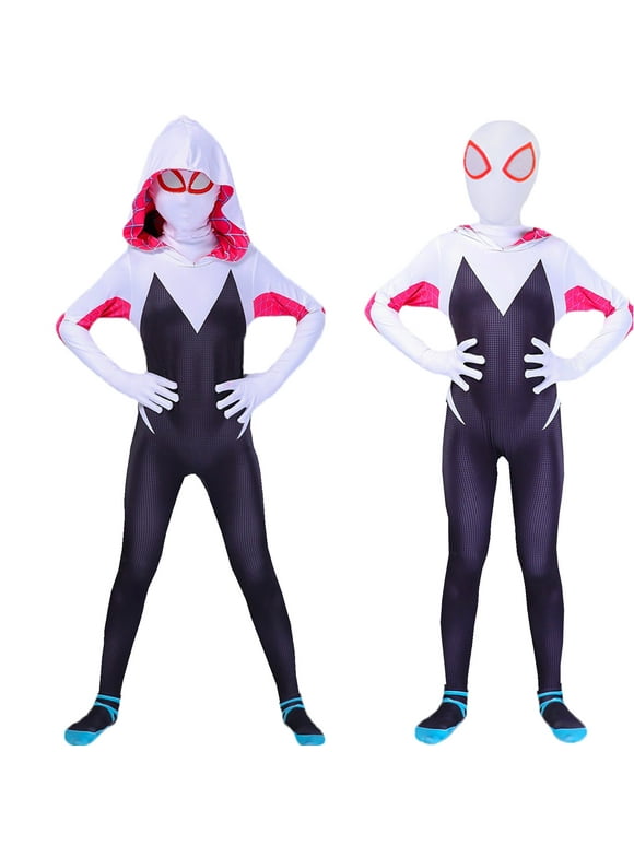 Superhero Costume Suits for Girls Spider Costume for Kids Halloween Costume Superhero Cosplay Costume for Girls