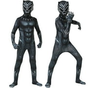 VAAT Superhero Costume for Kids Black panther Costume Suits Kids Superhero Cosplay Costume Cosplay Jumpsuit 3D Style