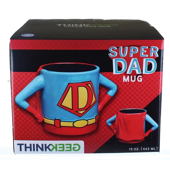 Superhero Dad 15oz Ceramic Mug