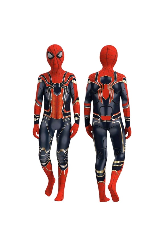 Superhero Halloween Outfit, Superhero Outfit, Superhero Armored Bodysuit, Assorted Pattern Full Body Stretch Zentai Costume Multi Style Hero Bodysuit With Integrated Full Face Mask, 100