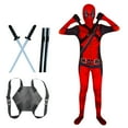 Superhero Jumpsuit Costumes Deadpool Outfits, Superhero Deadpooll