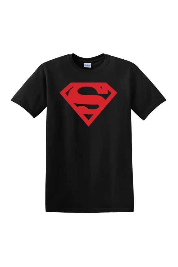 Superhero Logo Graphic Comic Book Fan Humor Novelty Humor Gift Unisex T-Shirt, S-5XL