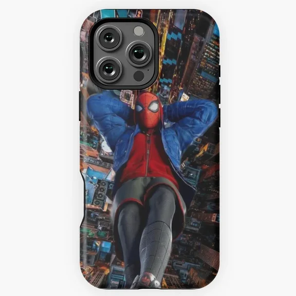 Superhero Miles Comic Graphic Protective Case for iPhone 11 12 13 14 15 16 17 Pro Max