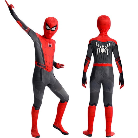 Superhero Series Halloween Costume Boys Girls Avengerrs Cosplay Halloween Dress Up Jumpsuit Full Body Elastic Spandex Suit Birthday Party Role Play Outfits
