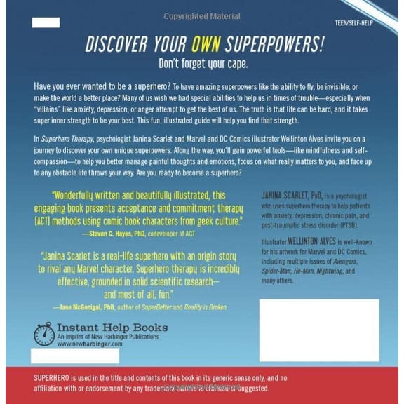 Pre-Owned Superhero Therapy: Mindfulness Skills to Help Teens and Young Adults Deal with Anxiety, Depression, and Trauma (Paperback) 1684030331 9781684030330