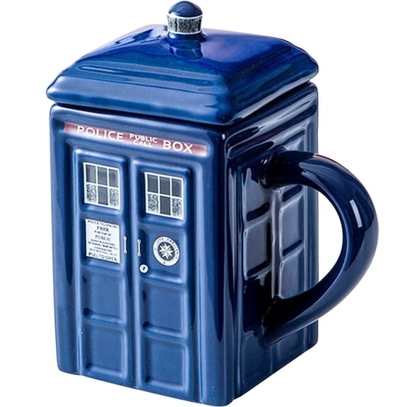 Superhero inspired Fist Mug  box ceramic cup lid, square ceramic coffee cup, can hold 450ML of your favorite coffee, tea or other beverages, fun creative gifts for children and men