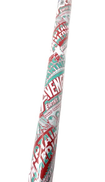 Superheroes Avengers White Wrapping Paper, 20 sq ft - 1 Roll Tear Resistant Premium Gift Cover Christmas Baby Shower Birthday Holiday Home Party Favors Wrap Bonus Exclusive Canzonnet Pennet