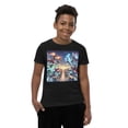 thumbnail image 1 of Superheroes Unite! T-Shirt – Power, Style & Action in Every Thread - Youth Short Sleeve T-Shirt copy (Black, S), 1 of 3