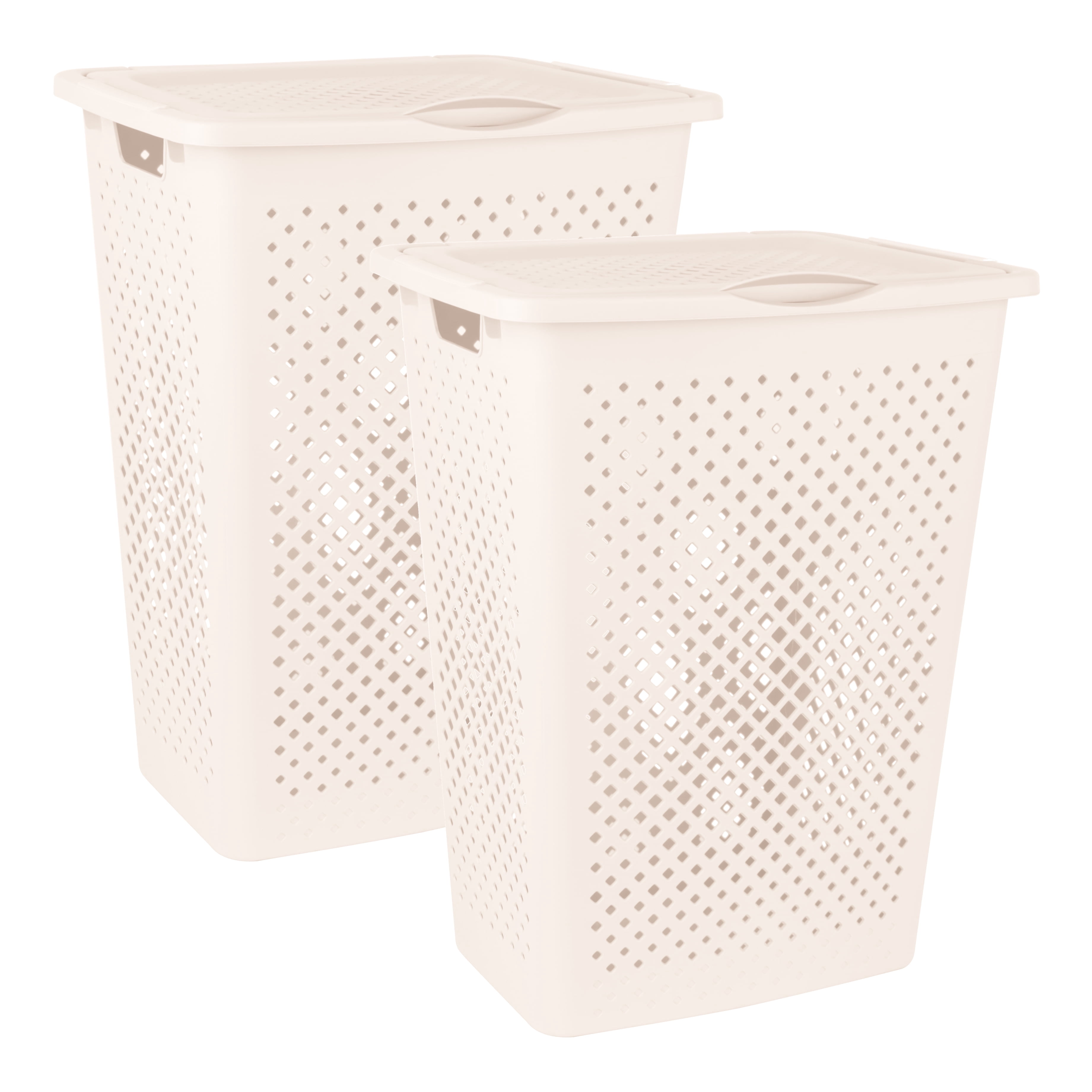 Hamper Pac Superio 2-Pack Gradient Hamper with Lid - 60L, Modern Design ...