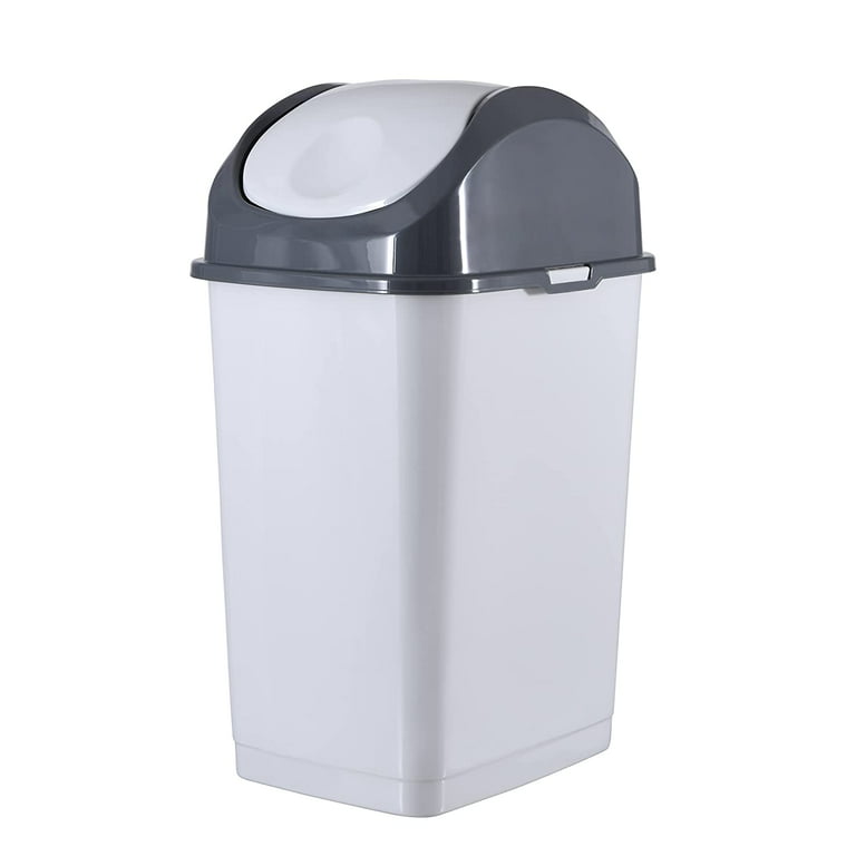 Trash Can, 10 Liter / 2.4 Gallon Plastic Slim Garbage Container