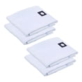 thumbnail image 1 of Superio 4-Pack White Squeegee Cloth with Hole for Cuban Style Mop, Israeli Spunja Cleaning Mop Towels- Kitchen Bathroom Tiles, Stone, Parquet Wood Floor Wash, 1 of 8
