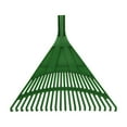thumbnail image 1 of Superio Adult Rake Replacement Head, Durable Plastic Head to Sweep Leaves in Lawn and Tidying Up The Garden, Green, 1 of 7