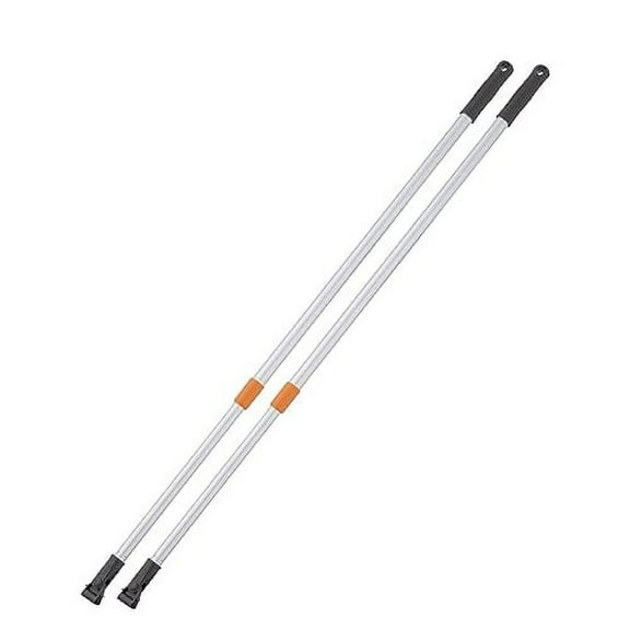Superio Aluminum Telescopic Handle 35"-60" Long, Grey