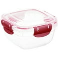 thumbnail image 1 of Superio Brand Superio Airtight Food Storage Container with Leakproof Lid 16 Oz - Red, 1 of 5