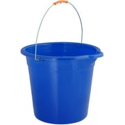 Superio Cleaning Bucket Plastic Pail with Handle, 2.5 Gallon Camping Bucket